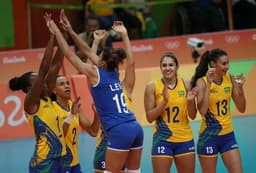 Volei Brasil x Argentina(Foto:Paulo Sergio/LANCE!Press)