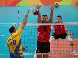 Volei masculino brasil x canada