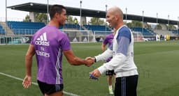 Cristiano Ronaldo e Zidane - Real Madrid