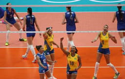 Volei - Brasil x Russia (Foto:Paulo Sergio/LANCE!Press)