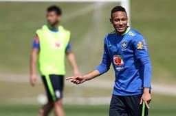 Treino da Seleção olímpica nesta terça