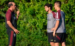 Ricardo Gomes - Treino SPFC