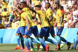 No futebol masculino, Brasil x Alemanha farão uma final de gigantes no sábado, às 17h30