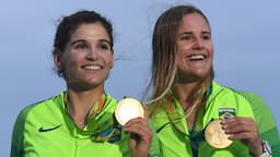 A 49 FX estreou em Olimpíadas com ouro de Martine Grael e Kahena Kunze