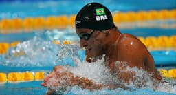 Felipe Lima conquistou sua terceira medalha em uma semana de disputas da Copa do Mundo (Foto: Satiro Sodré/SSPress)