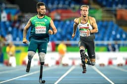 Alan Fonteles não foi à final dos 100m T44 no Rio&nbsp;