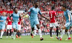 Manchester United x Manchester City - Gol Iheanacho