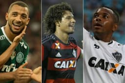 Vitor Hugo, Willian Arão e Robinho