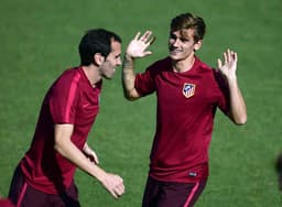 Griezmann e Godin - Atlético de Madrid