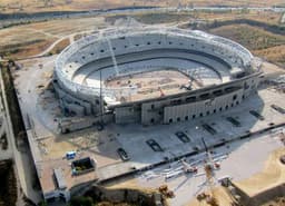 Novo estádio do Atlético de Madrid