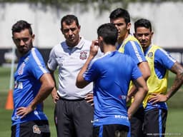 Corinthians treinou na manhã deste sábado