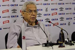 Eurico Miranda durante pronunciamento no Vasco nesta terça-feira (Foto: Carlos Gregório Junior/Vasco)