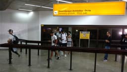 Desembarque do Corinthians