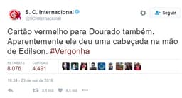 Grêmio e Internacional se provocam no Twitter