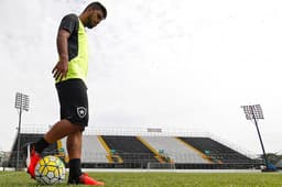 Treino Botafogo - Leandrinho