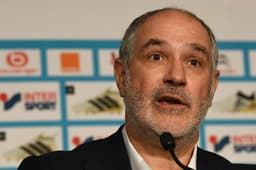 Apresentação de Zubizarreta no Olympique