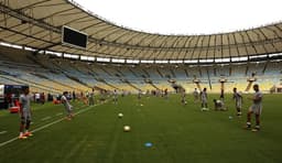 Fluminense treina no Maracanã (Foto: Nelson Perez/Fluminense F.C.)