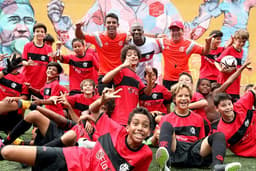 Flamengo promove nova edição de colônia de férias (Divulgação)