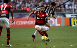 Veja as imagens do empate entre Atlético-MG e Flamengo