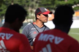 Treino Flamengo - Técnico Zé Ricardo