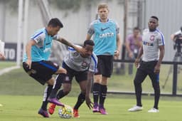 Treino do Corinthians nesta terça-feira