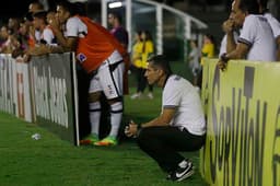 Jorginho durante o jogo do Vasco contra o Luverdense