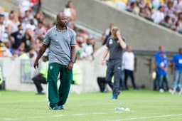 Marcão comandou o Fluminense nesta terça-feira no Maracanã