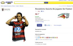 Ronaldinho Gaúcho foi "colocado à venda" por um torcedor irritado do Flamengo, em 2012