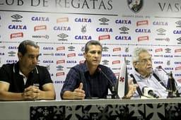 Dois dias depois de garantir retorno à elite, Vasco anunciou a saída do técnico Jorginho&nbsp;