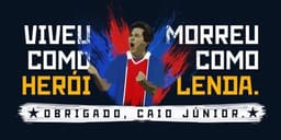 faixa Caio Júnior torcida Paraná