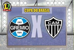 Apresentação Grêmio e Atlético-MG Copa do Brasil