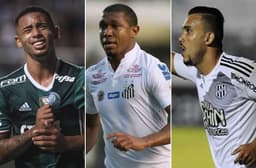 Gabriel Jesus, Rodrigão e William Pottker