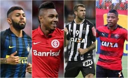 Clique na galeria de fotos e confira os nomes que estão agitando o vaivém. Gabigol, Vitinho, Pratto, Marinho e outros. Veja!&nbsp;