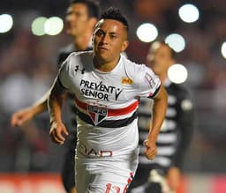 Cueva terminou a temporada bem no São Paulo