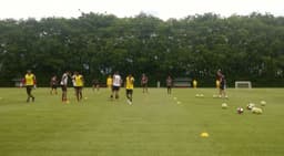 Rogério Ceni em treino do São Paulo - 5/1