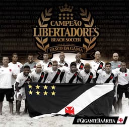 Vasco vence Rosario Central (ARG) e conquista a Libertadores de Beach Soccer