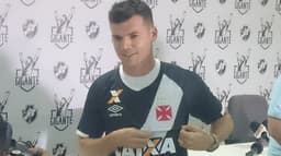 Wagner - apresentação no Vasco