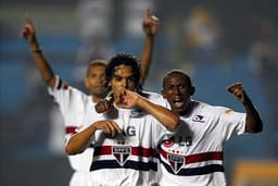 Josué e Mineiro no São Paulo em 2007