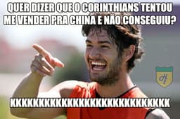 Memes brincaram com transferência de Pato para o Tianjin Quanjian