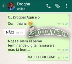 Rivais não perdoaram o 'não' de Drogba