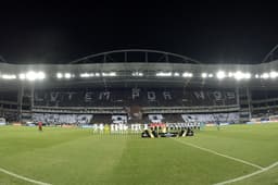 Partida entre Botafogo e Colo-Colo na última quarta-feira é a maior que o Nilton Santos recebeu nos últimos oito anos&nbsp;