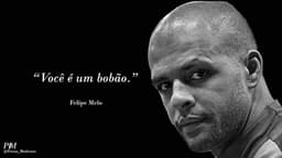 Ofensa de Felipe Melo virou piada na web