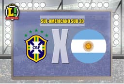 Brasil x Argentina - Sul-Americano sub 20