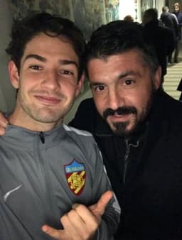 Alexandre Pato e Gennaro Gattuso