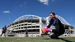 Gatito Fernandez - Treino do Botafogo