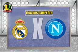 LIGA DOS CAMPEÕES: Real Madrid x Napoli