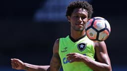 Jonas - Treino do Botafogo