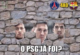 Barcelona sofreu com os memes após perder por 4 a 0 para o PSG