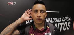 Cueva em imagem divulgada pela spfctv, canal do São Paulo