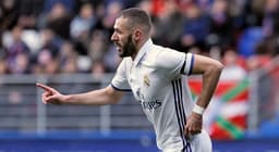 Eibar x Real Madrid - Benzema